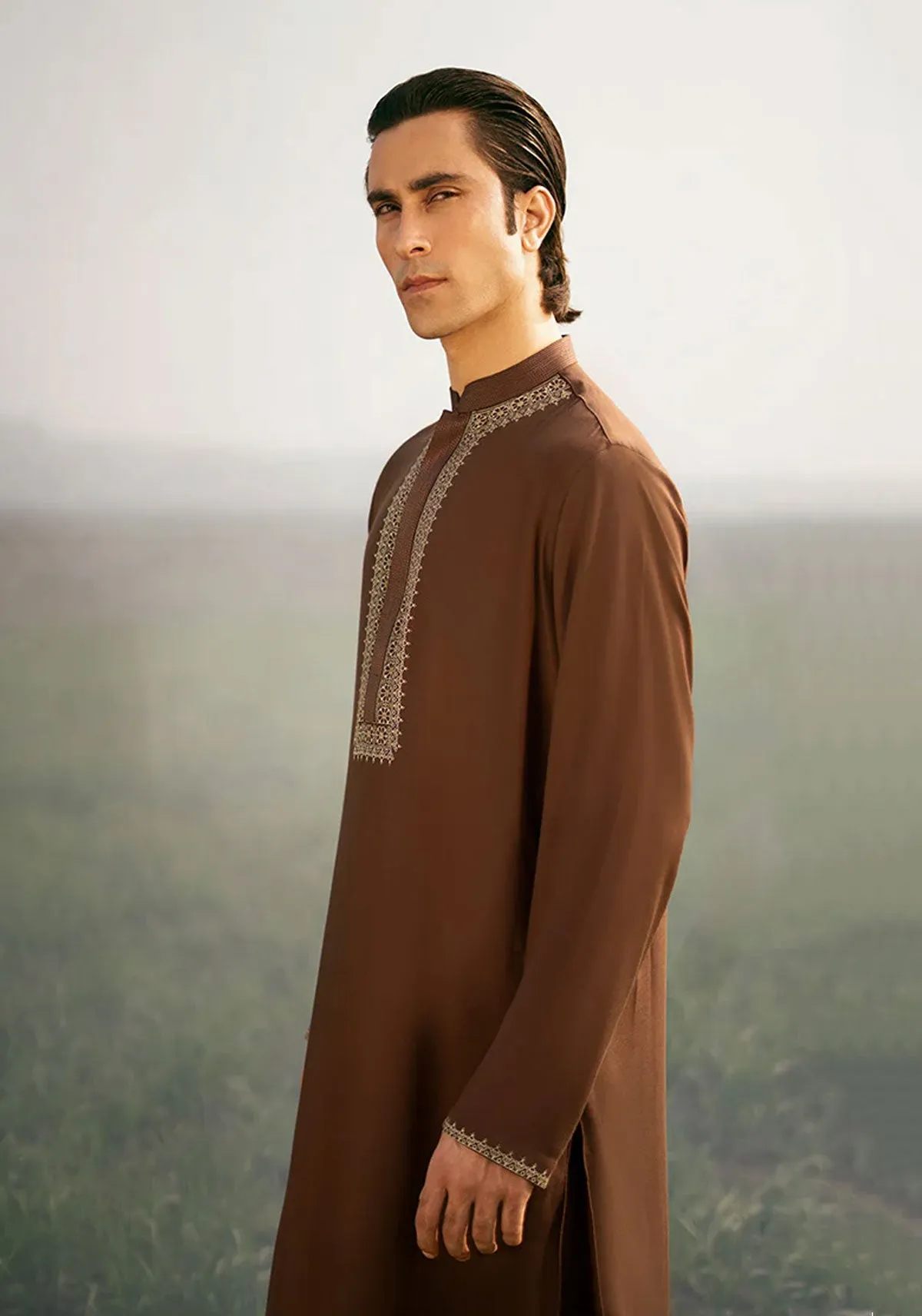Brown Kurta Pajama