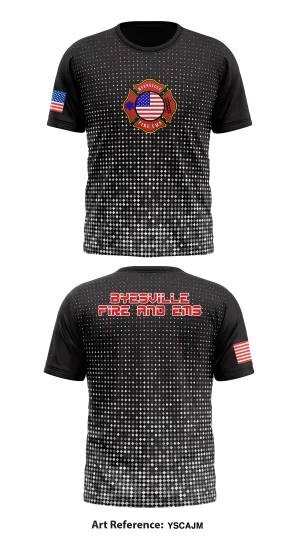 Byesville Volunteer Fire Department Core Men's SS Performance Tee - ysCajm