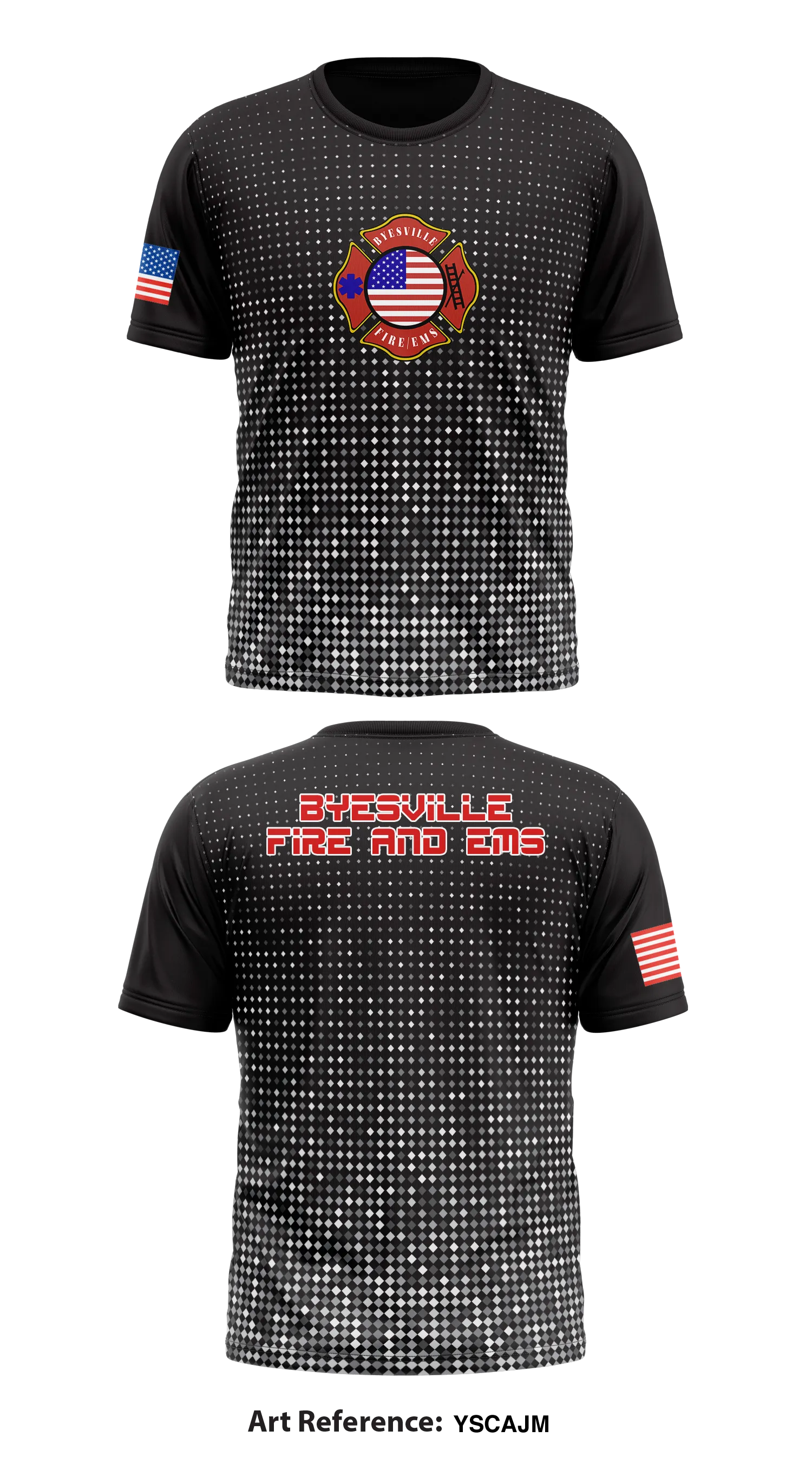 Byesville Volunteer Fire Department Core Men's SS Performance Tee - ysCajm
