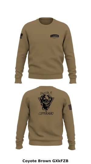 C Co 1-167th Store 1 Core Men's Crewneck Performance Sweatshirt - GXkFZB