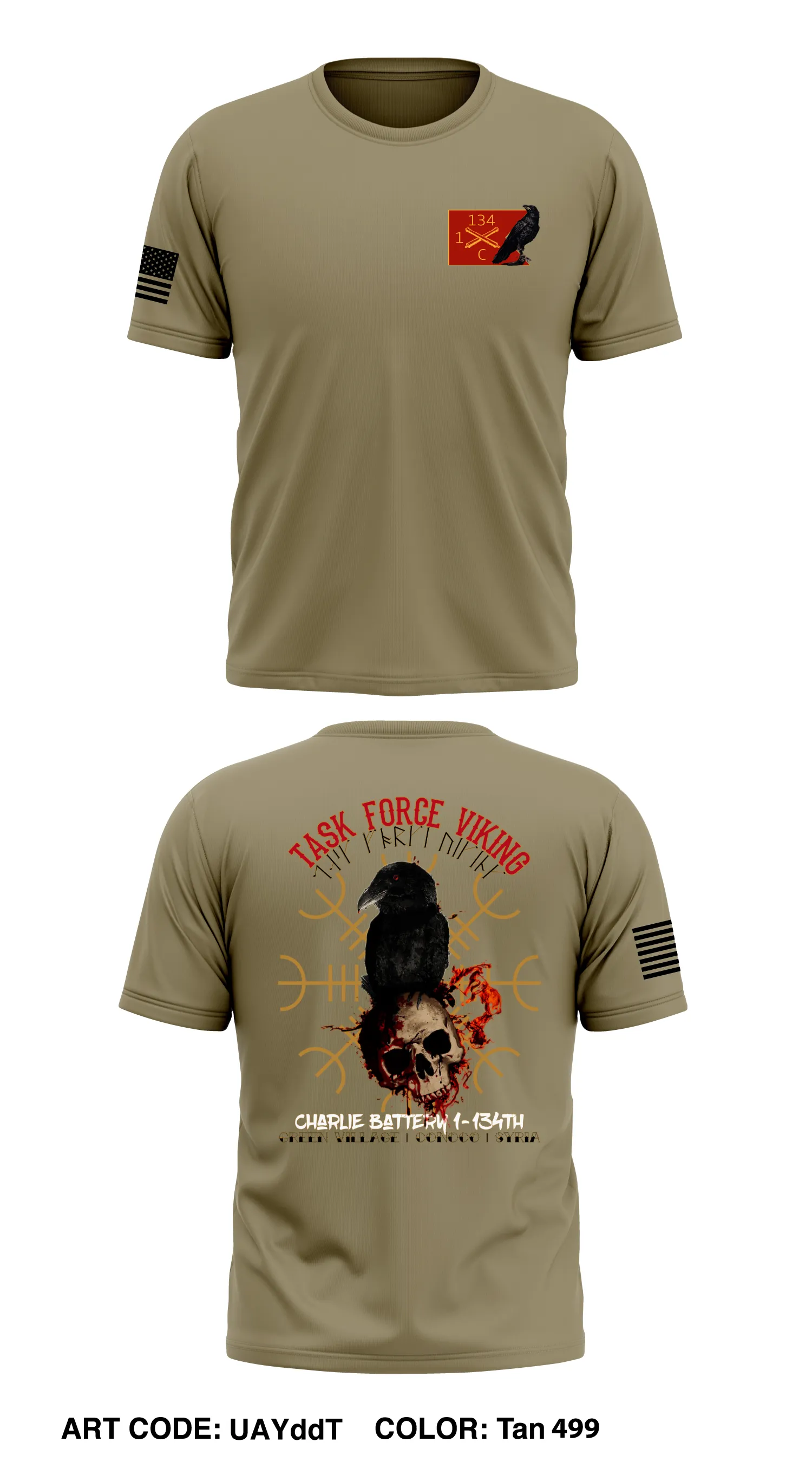 C134 OIR Limited  Core Men's SS Performance Tee - UAYddT