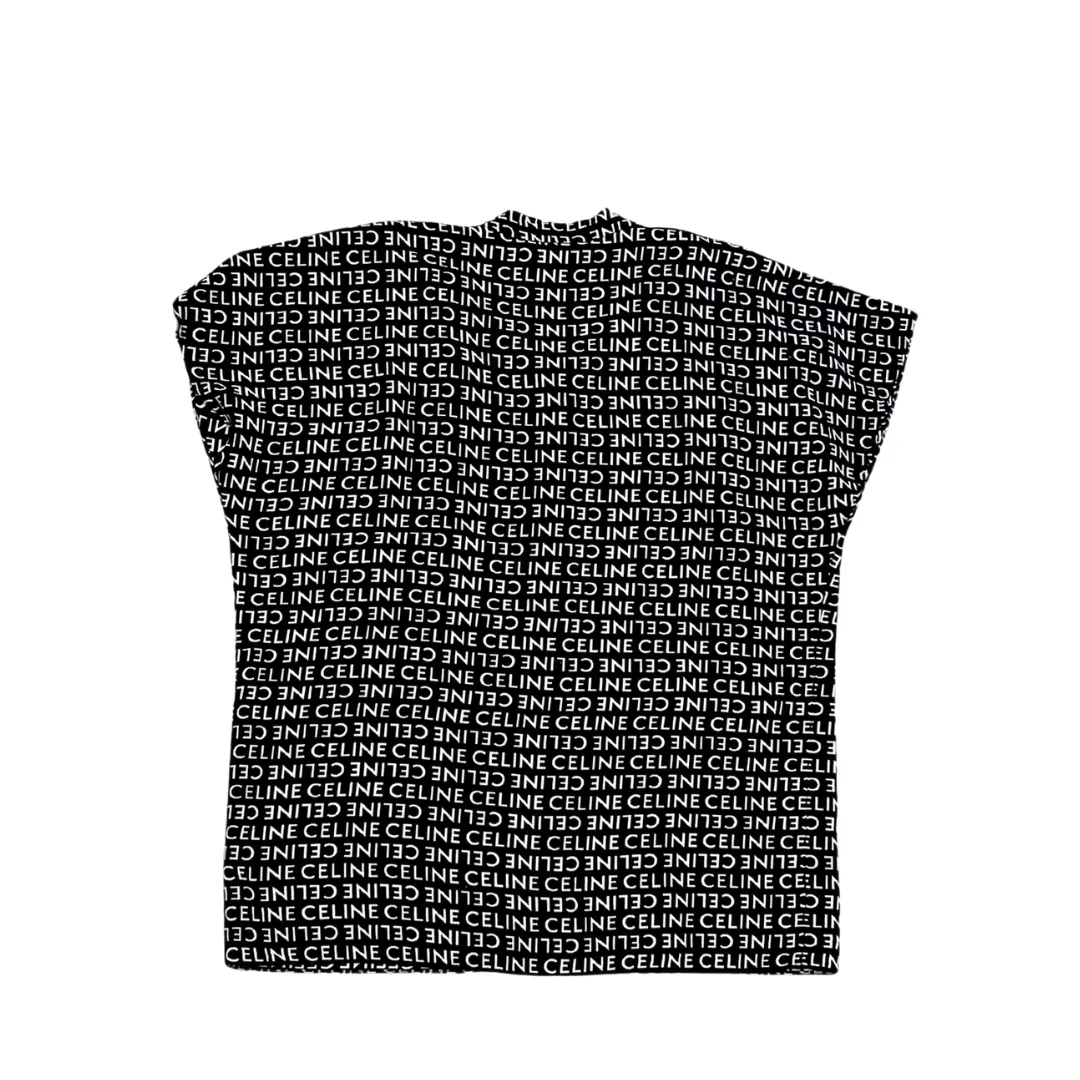 Celine Silk Logo Blouse