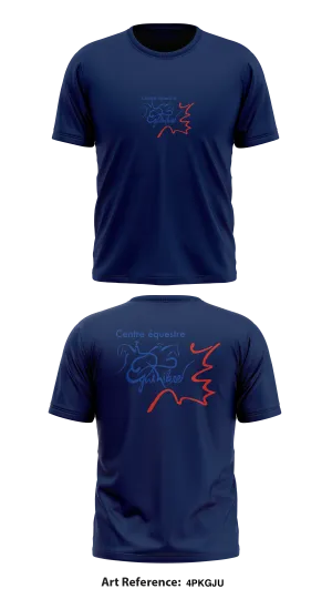 Centre équestre équilibre Core Men's SS Performance Tee - 4pkgjU
