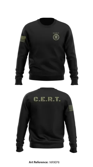 C.E.R.T. Store 1 Core Men's Crewneck Performance Sweatshirt - Nr9EP8
