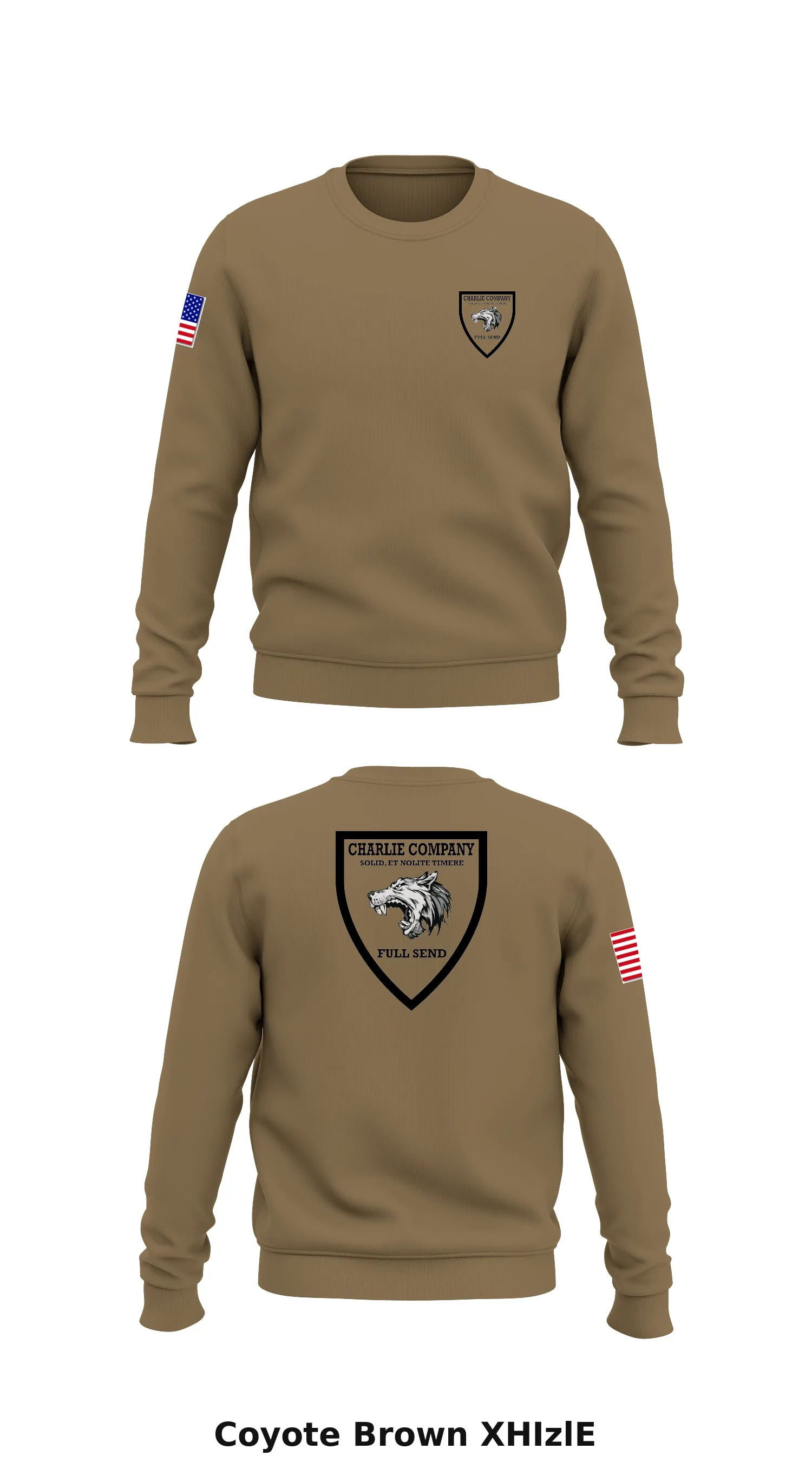 Charlie Surgical Company Store 1 Core Men's Crewneck Performance Sweatshirt - XHIzlE