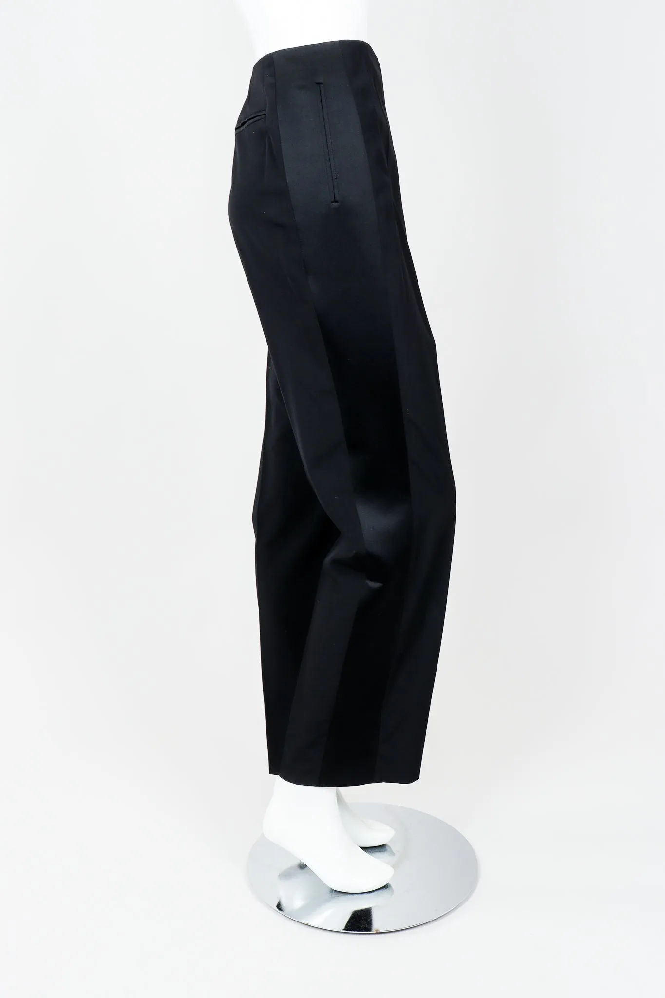 Clean Front Tuxedo Trousers