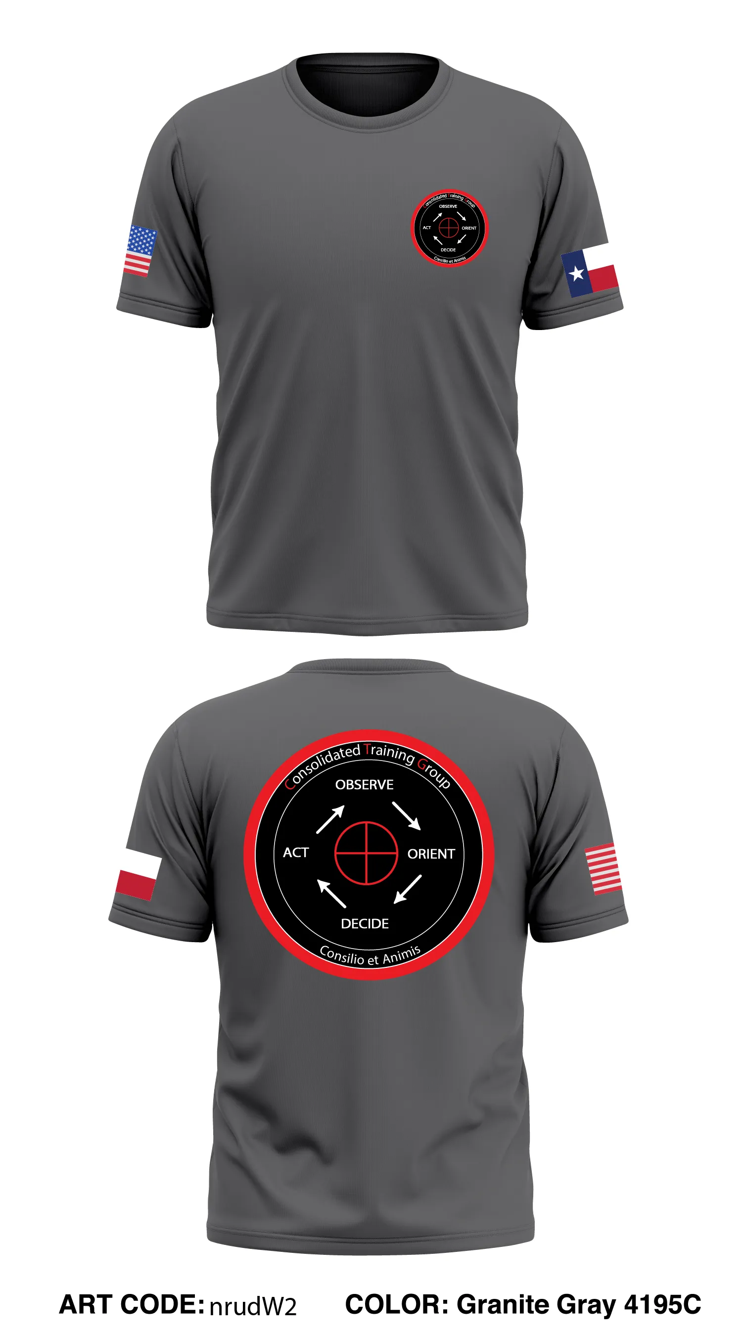 Consolidated Training Group  Store 1 Core Men's SS Performance Tee - nrudW2