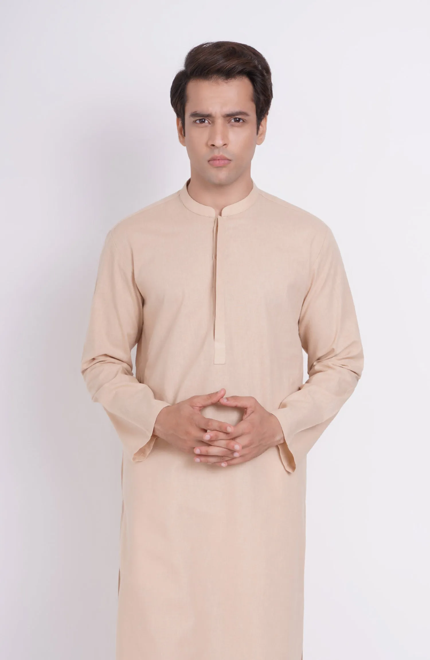 Cotton Linen Mens Kurta