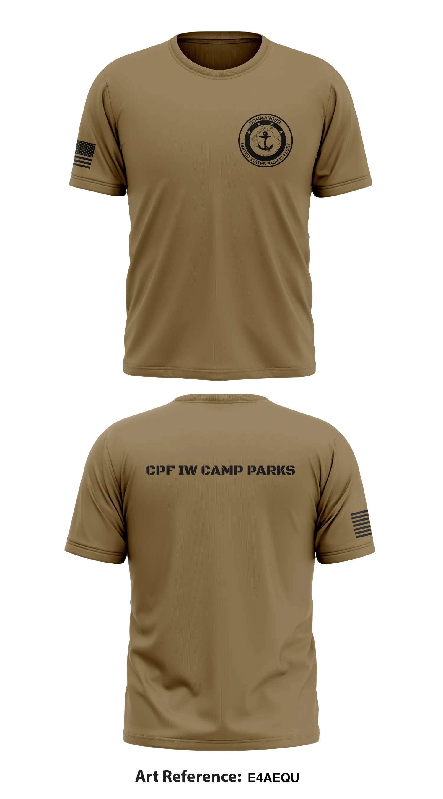 CPF IW CAMP PARKS Store 1 Core Men's SS Performance Tee - E4aEQU