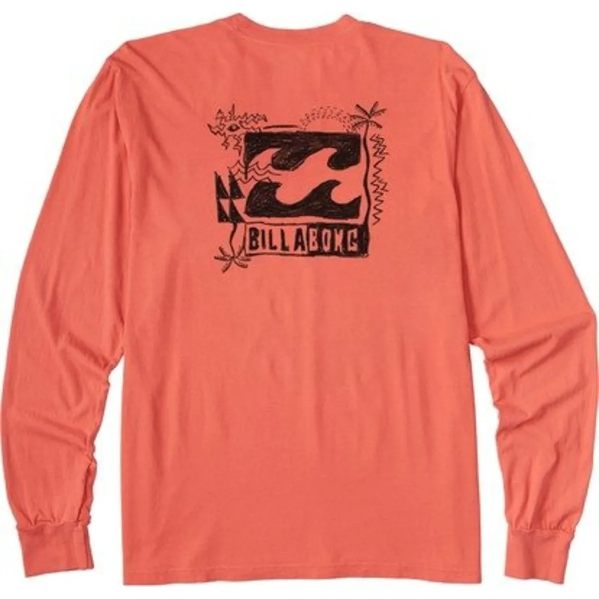 Crayon Wave Long Sleeve T-Shirt