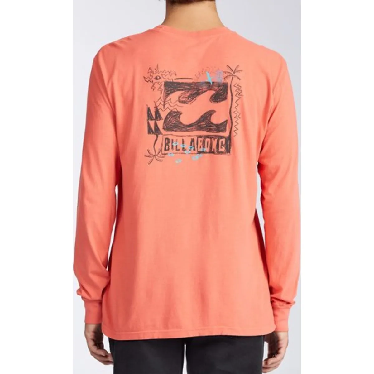 Crayon Wave Long Sleeve T-Shirt