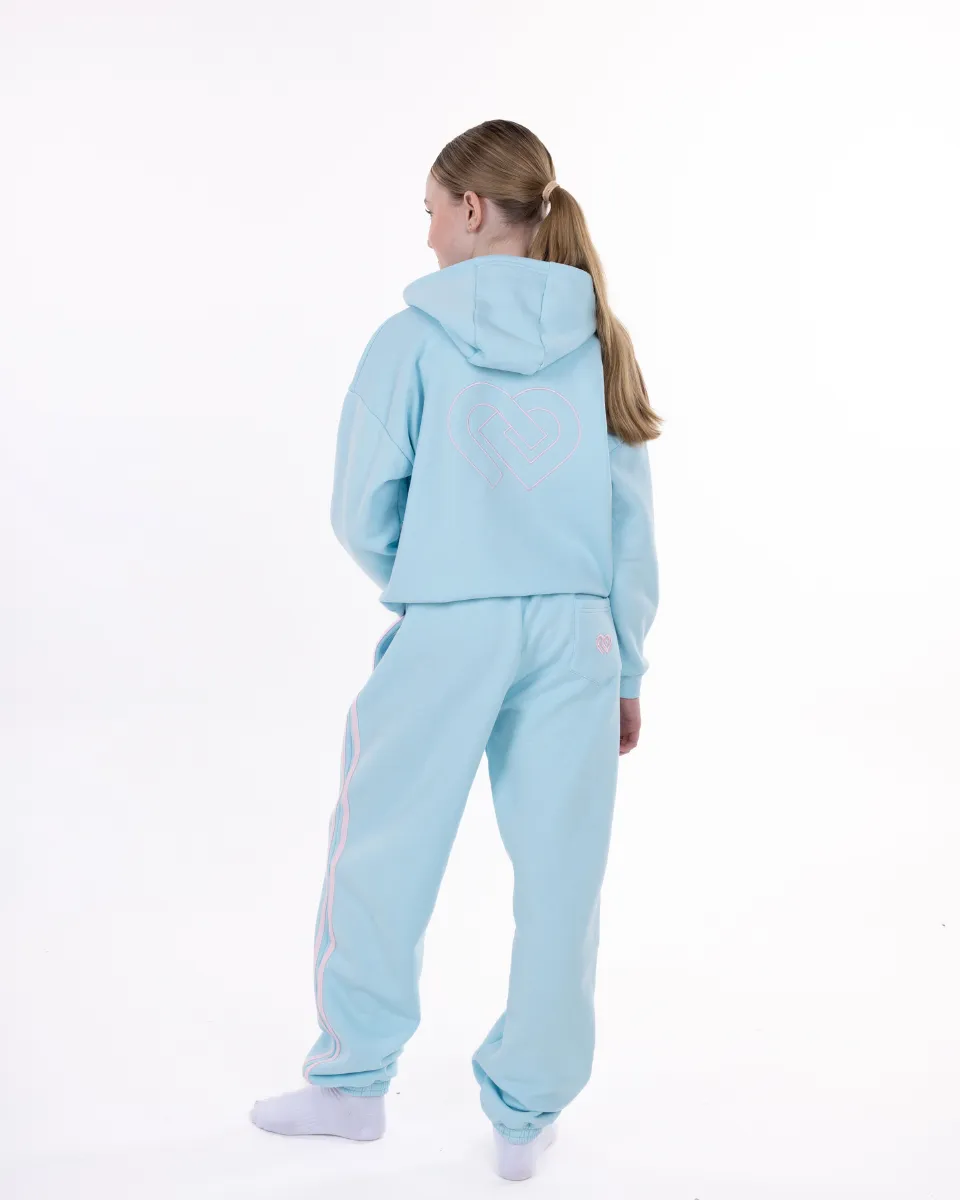 Cuffed Track Pants Ice Blue