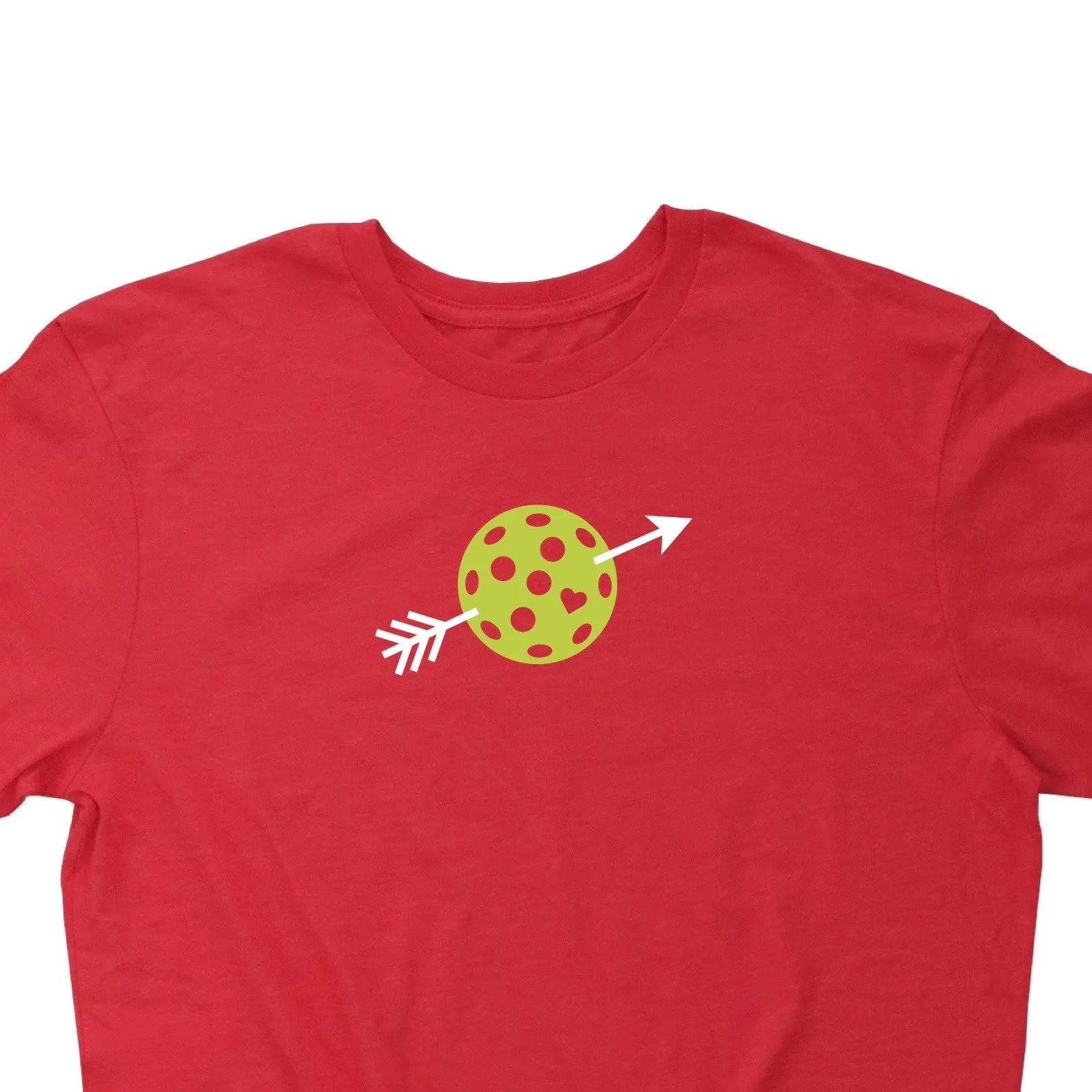 Cupid Pickleball Mens T-Shirt - Vintage Casual Cotton Blend