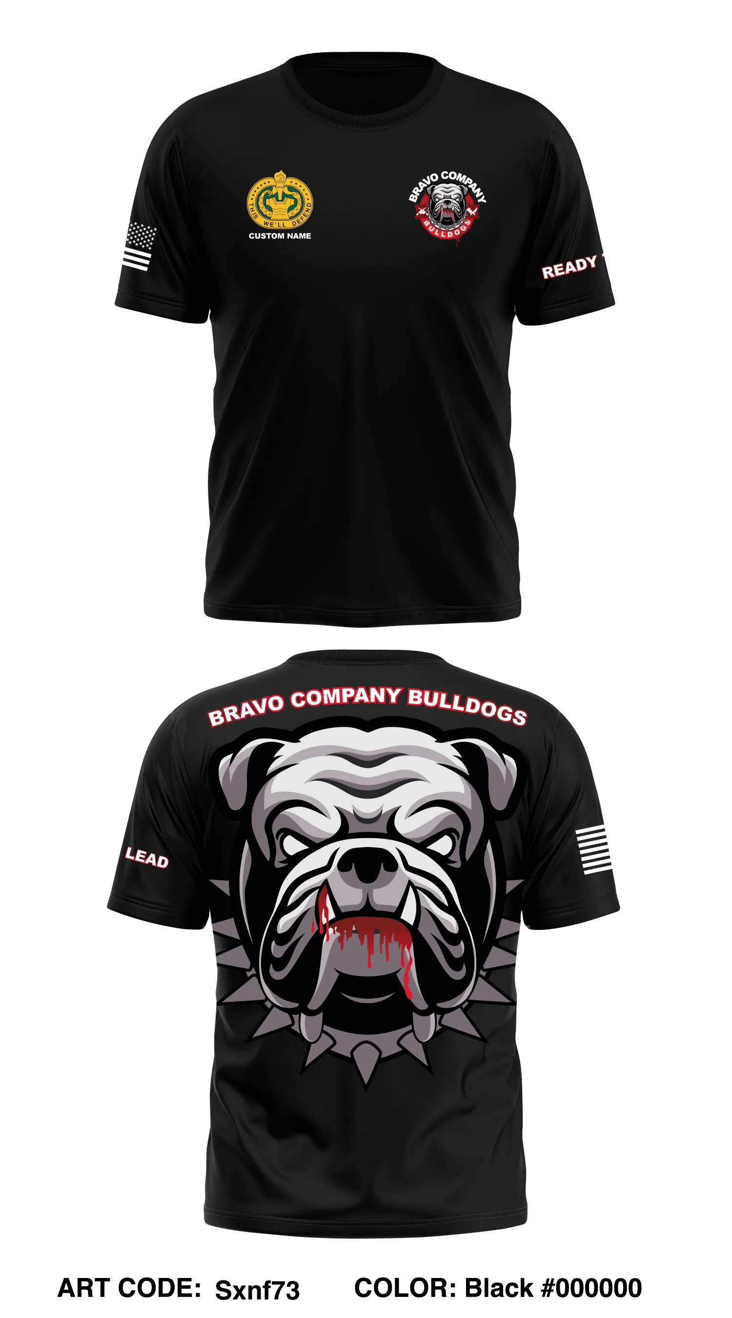 CUSTOM 266th QM Performance Short Sleeve Core Men's SS Performance Tee - Sxnf73