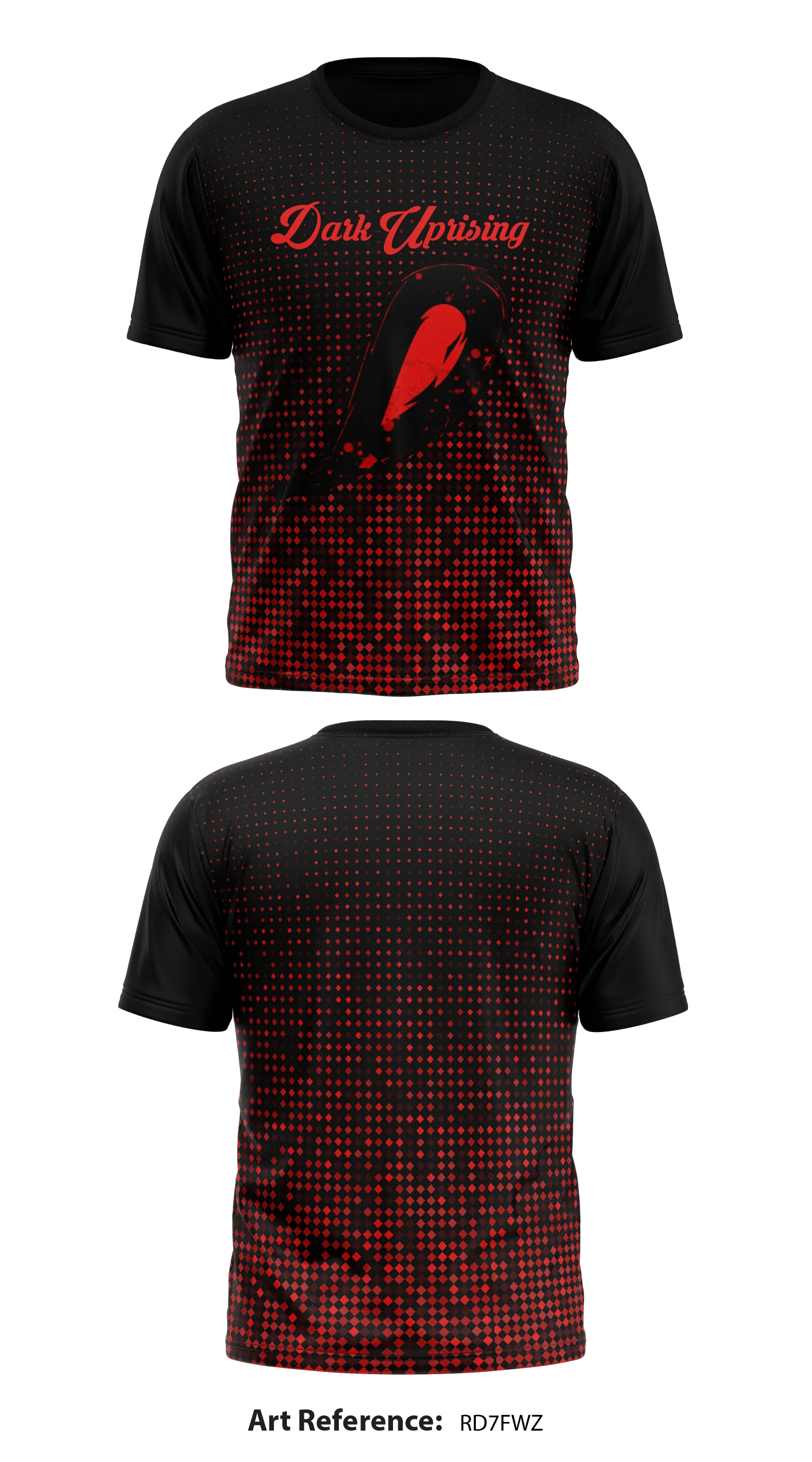 Datk Uprising Store 1 Core Men's SS Performance Tee - RD7fwz