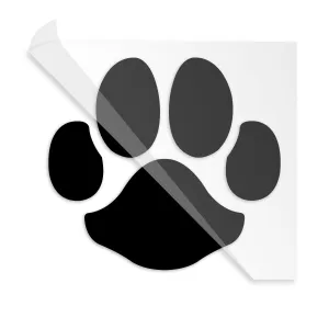 Dog Paw Print Heat Transfer