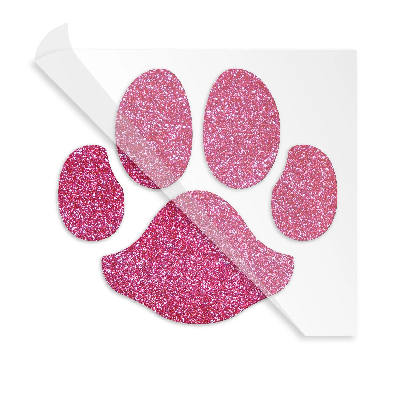 Dog Paw Print Heat Transfer