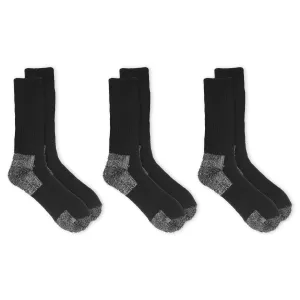 Dr. Scholl's Men's Advanced Relief Blister Guard® Wide Top Crew Socks 3 Pair Pack