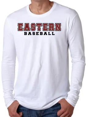 EASTERN BASEBALL Soft Cotton Long Sleeve Unisex T-Shirt