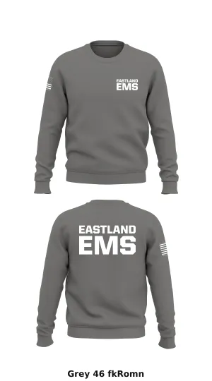Eastland EMS Store 1 Core Men's Crewneck Performance Sweatshirt - fkRomn