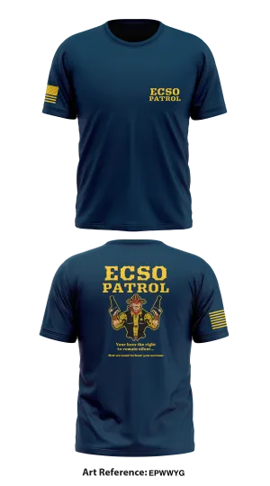 ECSO patrol Store 1 Core Men's SS Performance Tee - EPWWYg