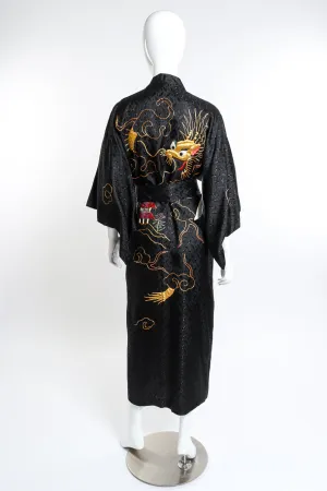 Embroidered Dragon Kimono