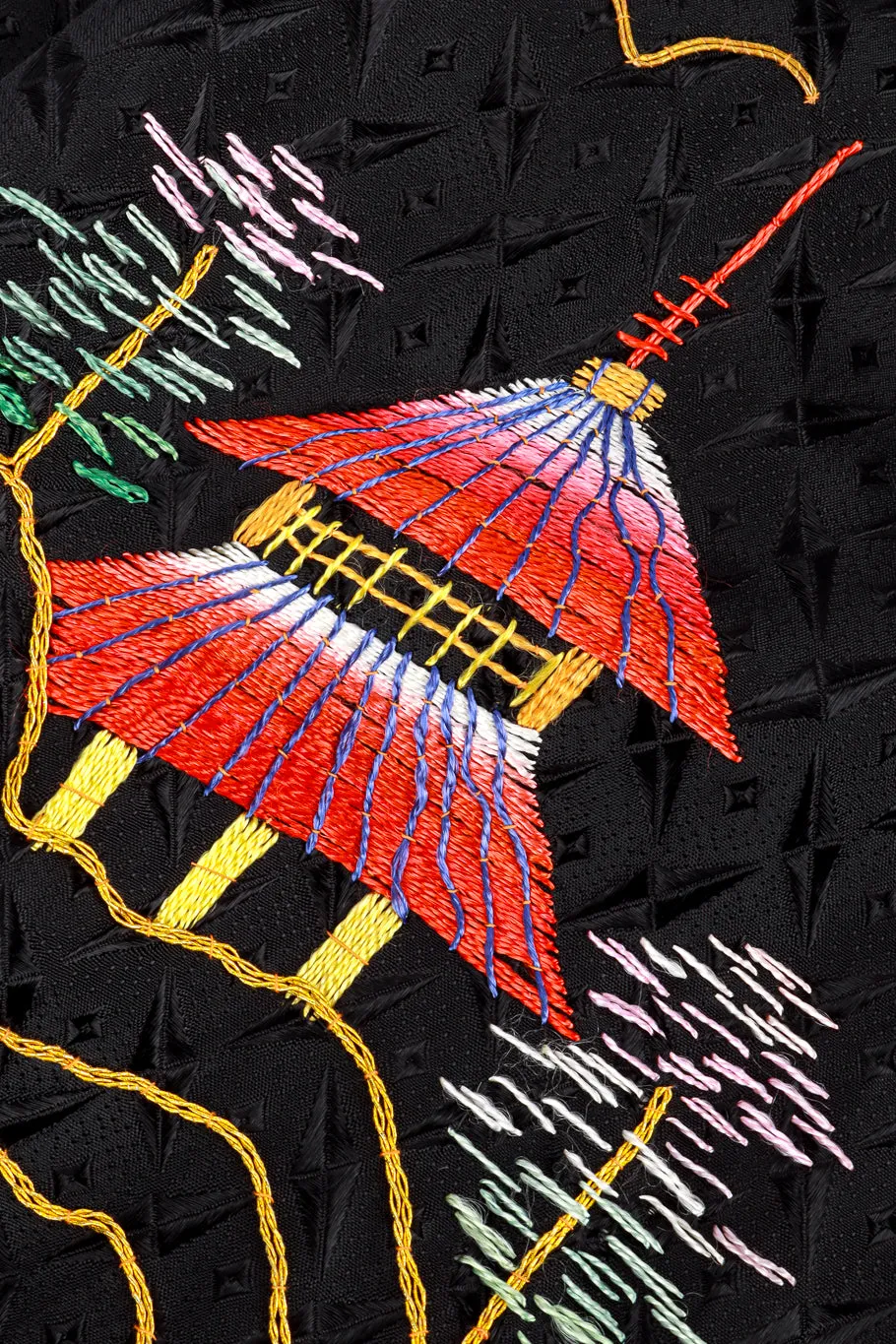 Embroidered Dragon Kimono