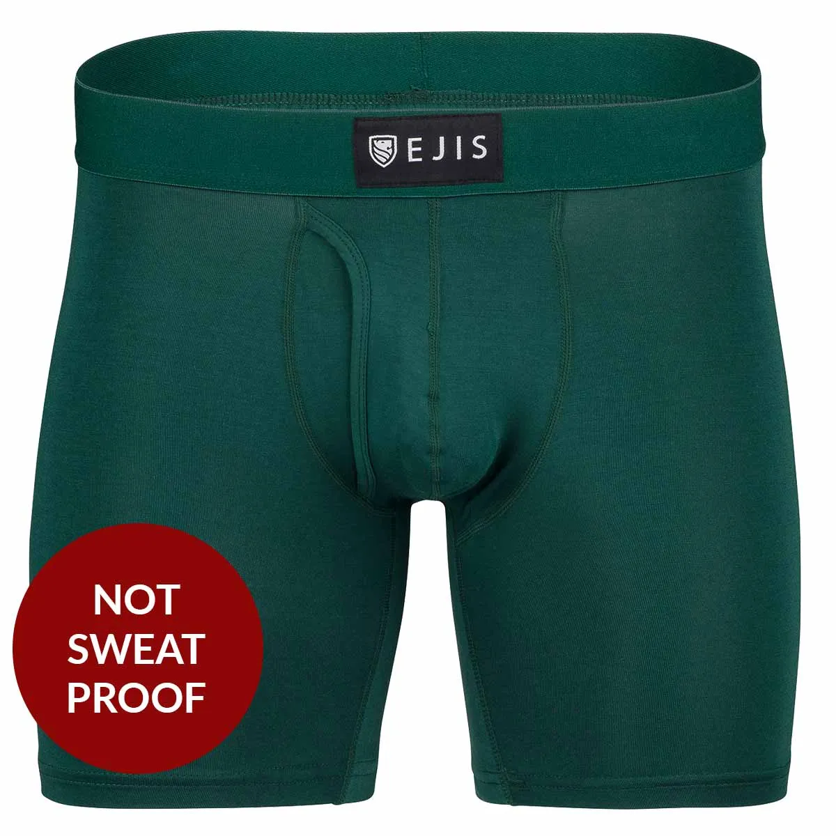 Essential Men's Boxer Briefs Underwear with Fly (1 Pack)