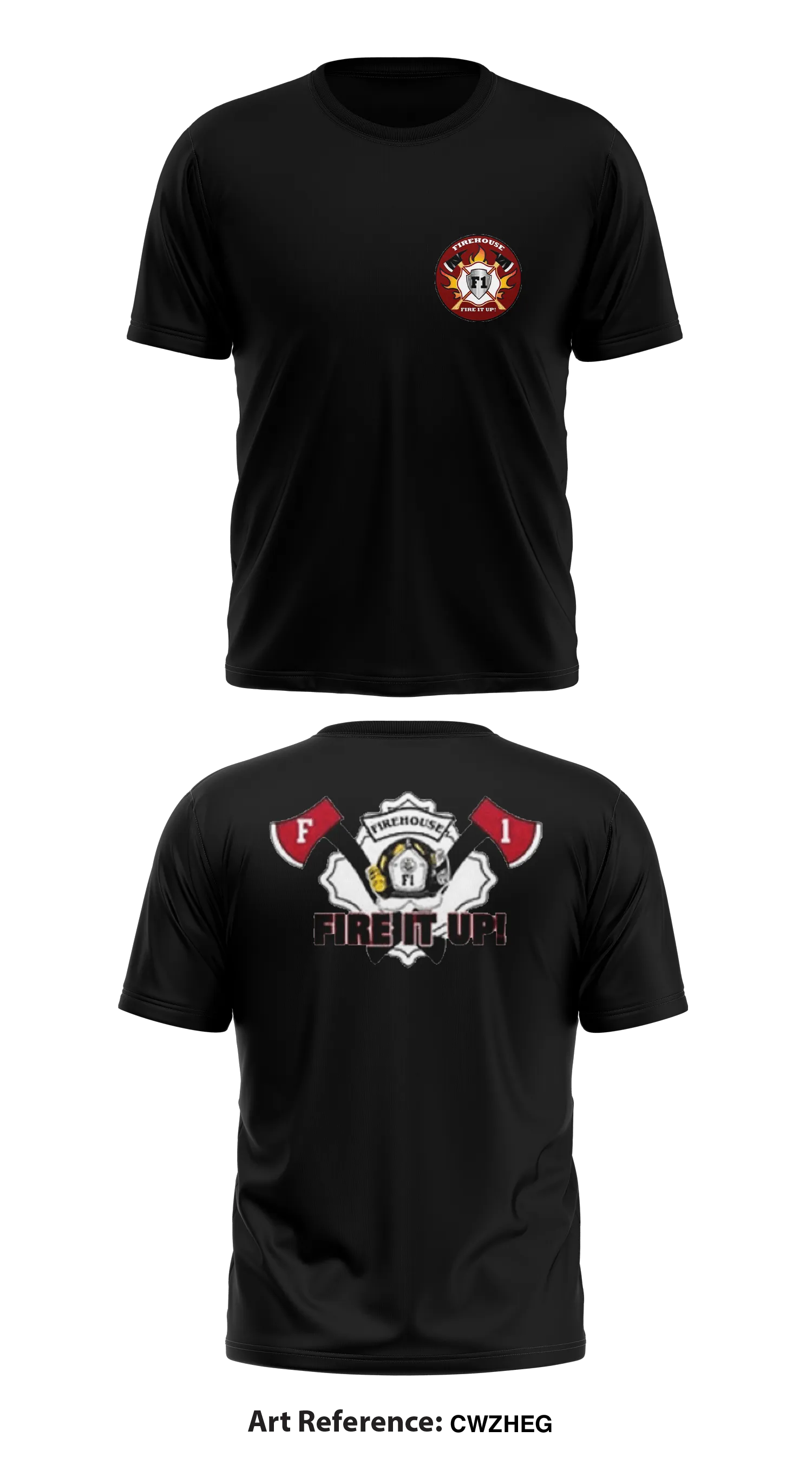 F-1 Firehouse Store 1 Core Men's SS Performance Tee - cwZHeG