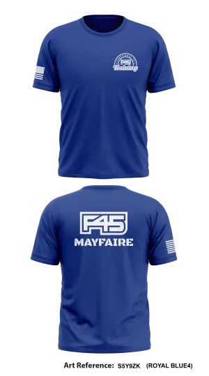 F45 Training Mayfaire Store 1 Core Men's SS Performance Tee - s5y9Zk