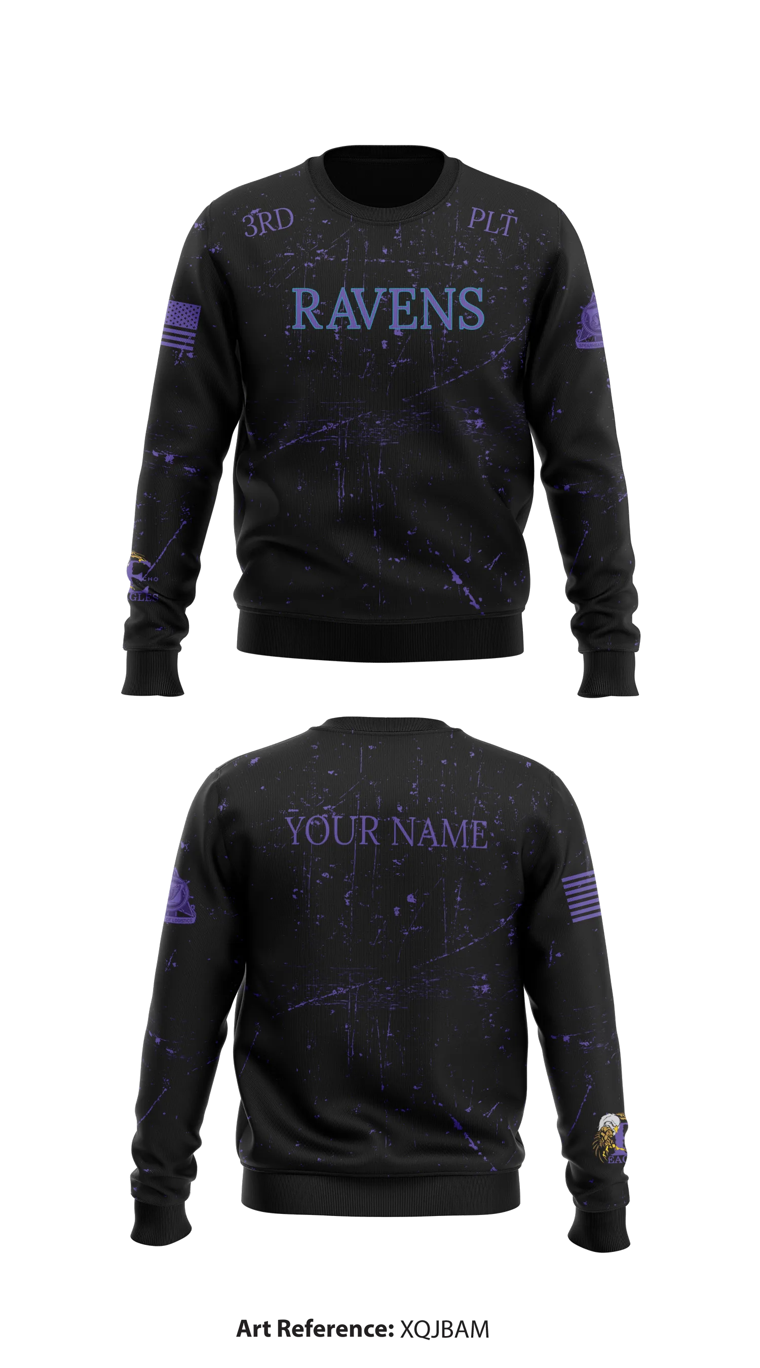 FEDC Store 1 Core Men's Crewneck Performance Sweatshirt - XQJBAm