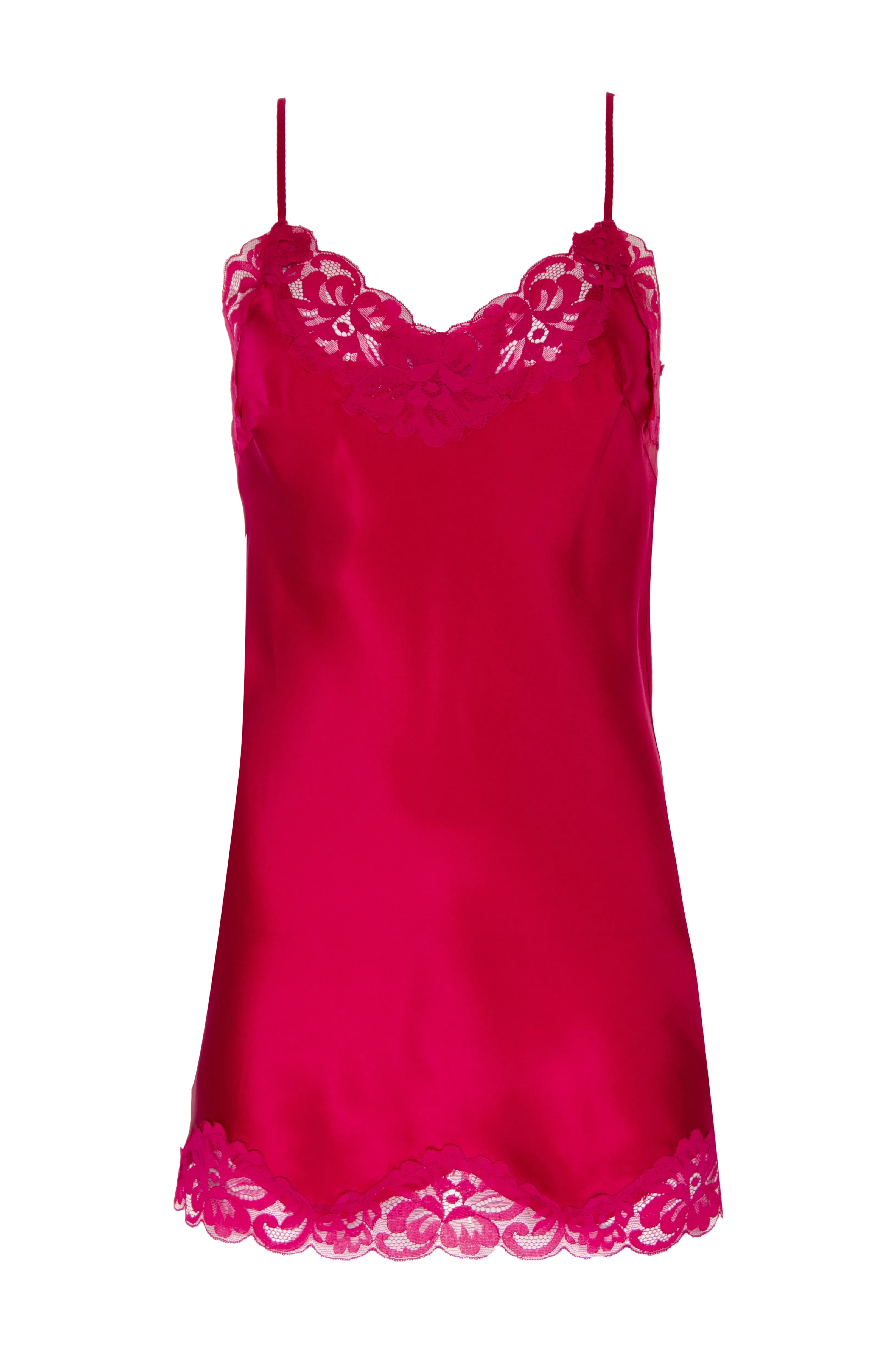 Floral Lace Silk Tunic Dove