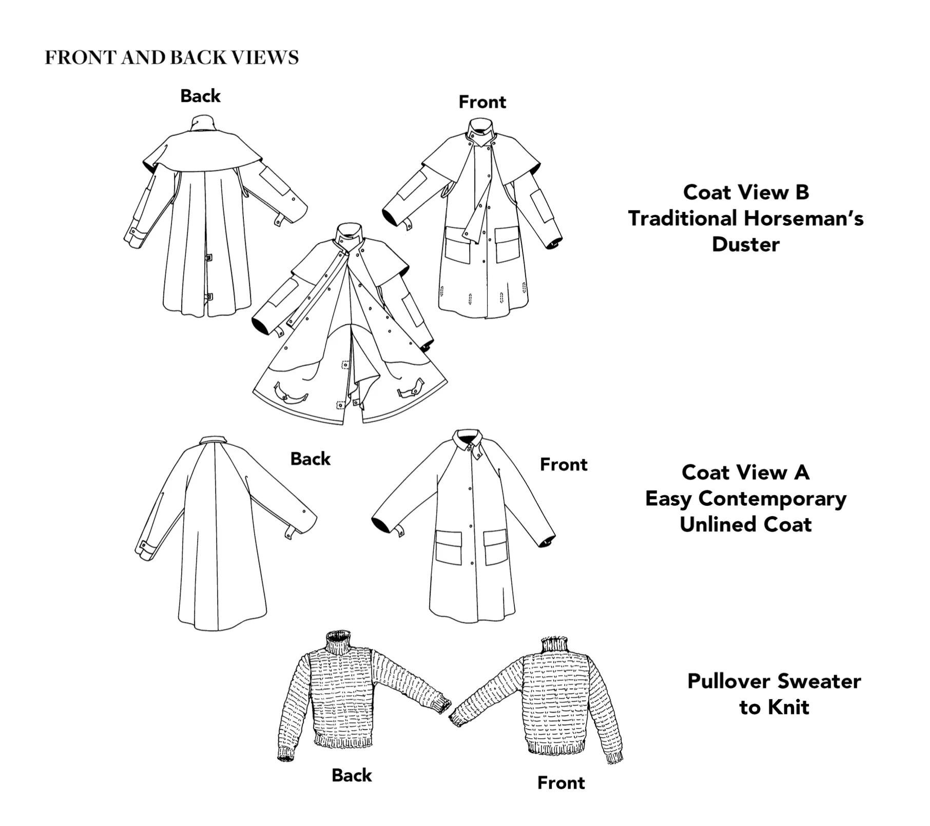 Folkwear 137 Unisex Australian Drover's Coat