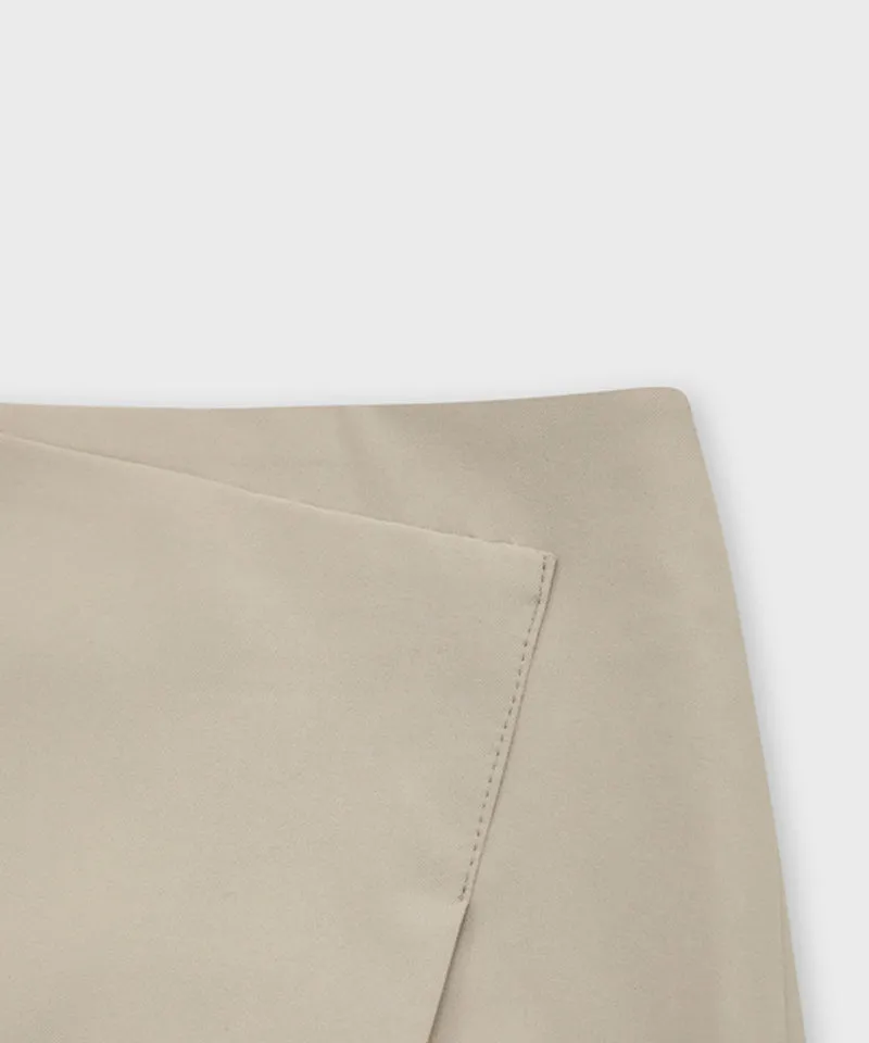 FORDI Wrap Shorts - Beige