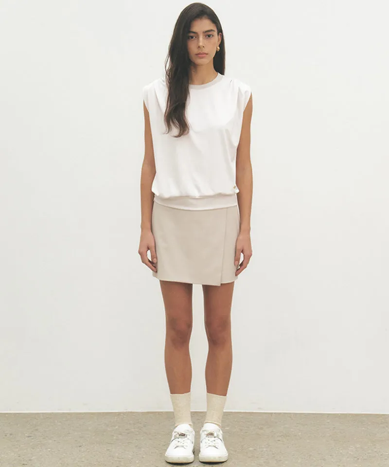 FORDI Wrap Shorts - Beige