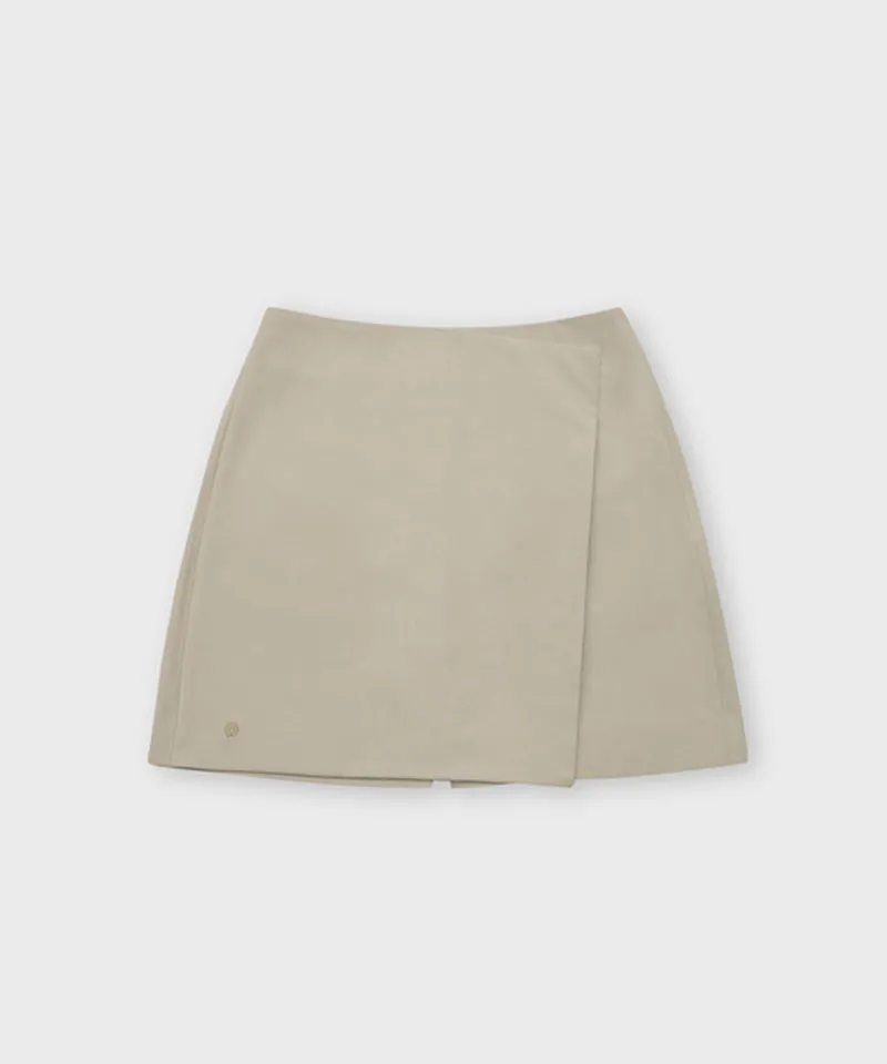 FORDI Wrap Shorts - Beige