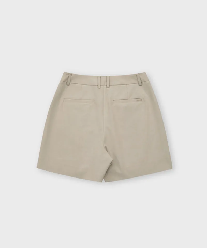 FORDI Wrap Shorts - Beige