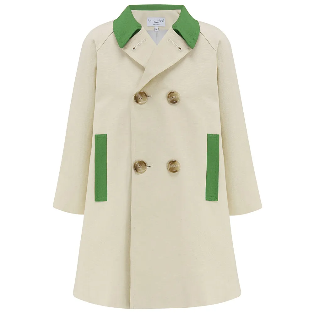 Fulham Boys Bridge Coat - Apple