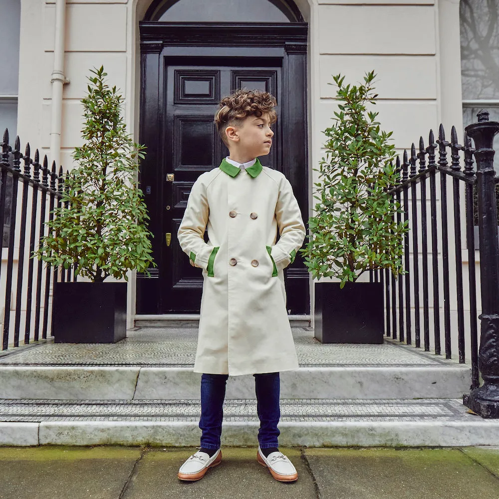 Fulham Boys Bridge Coat - Apple