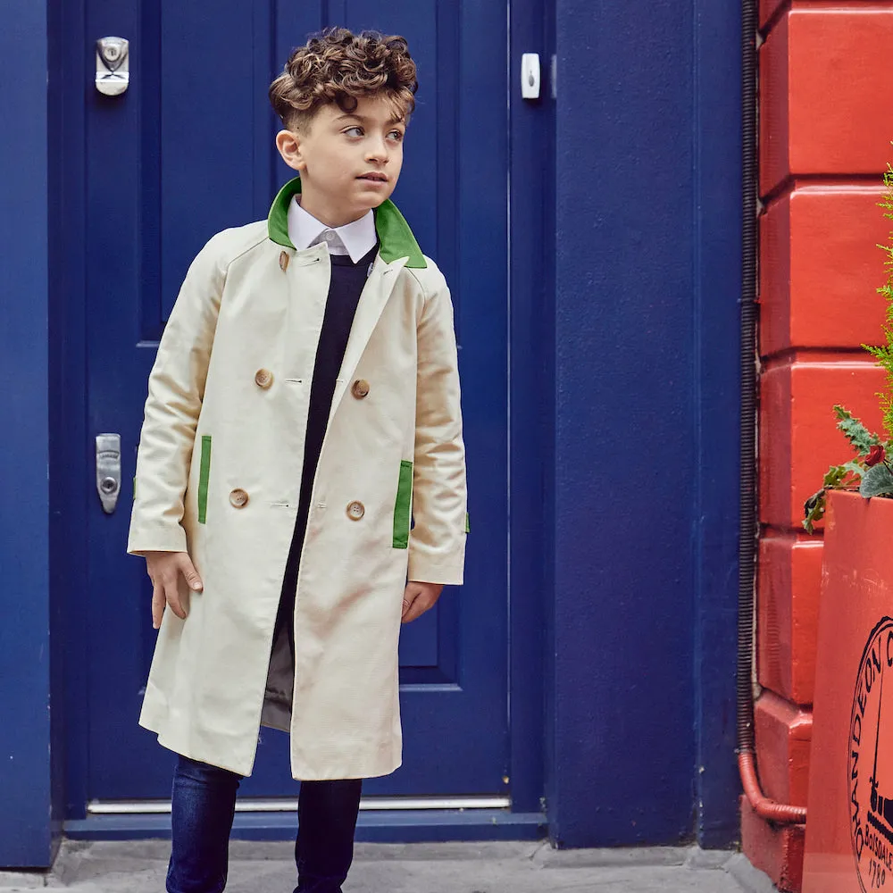 Fulham Boys Bridge Coat - Apple