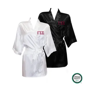 Gamma Sigma Sigma Satin Robe