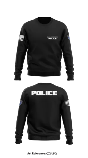 Garrard County Police Department Store 1 Core Men's Crewneck Performance Sweatshirt - qz6UPq