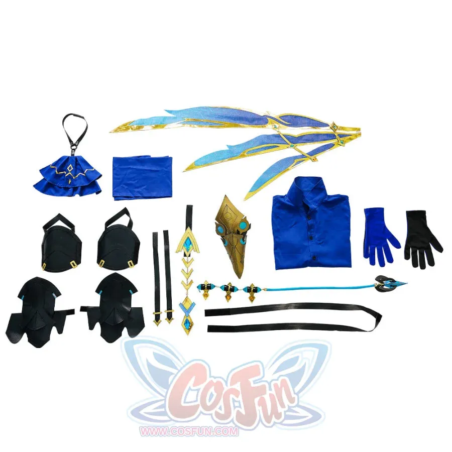 Genshin Impact The Doctor Il Dottore Cosplay Costume C07229  A