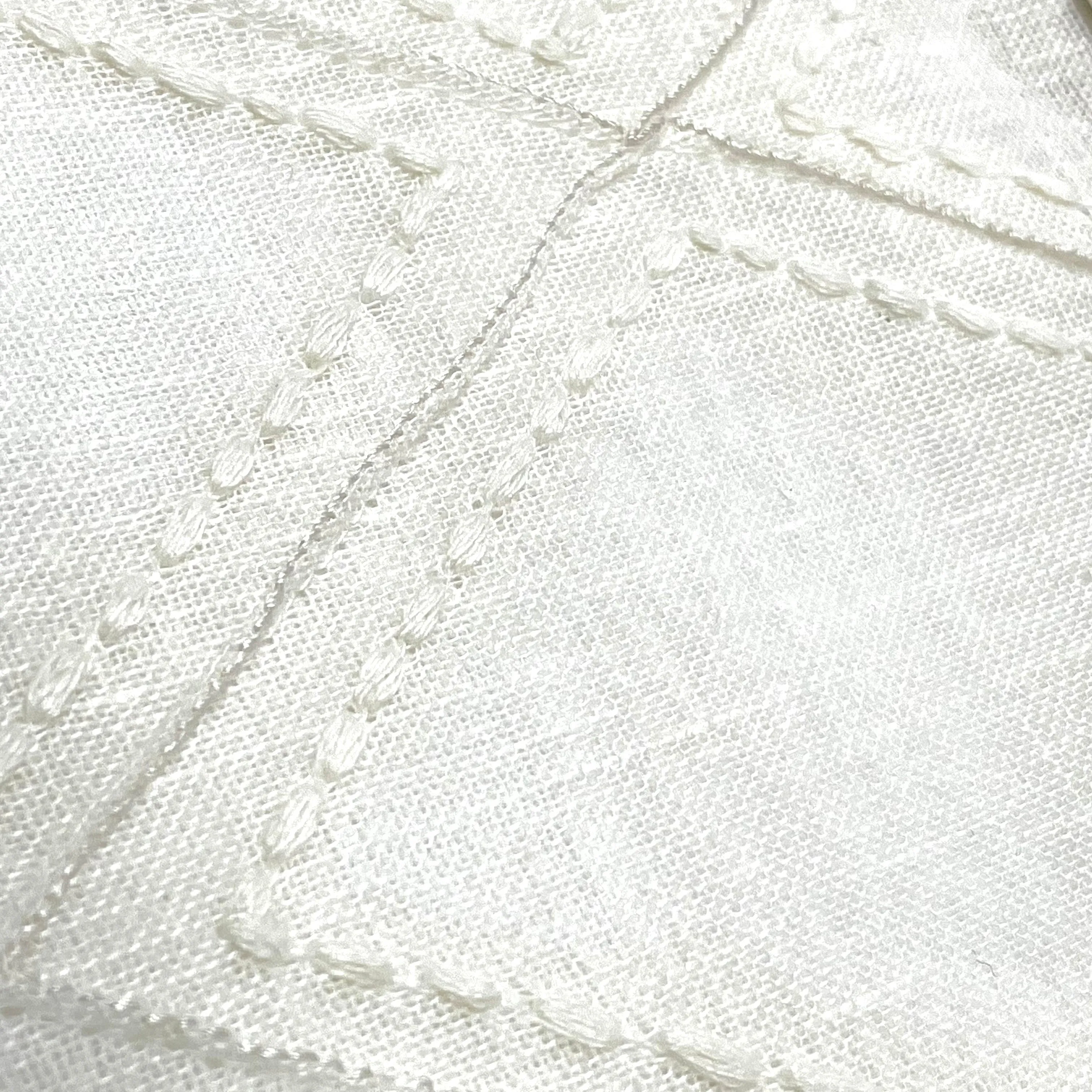 Geometric Blended Linen Fabric By The Yard/CL1078
