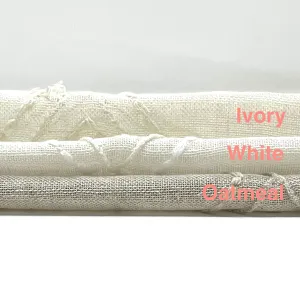 Geometric Blended Linen Fabric By The Yard/CL1078