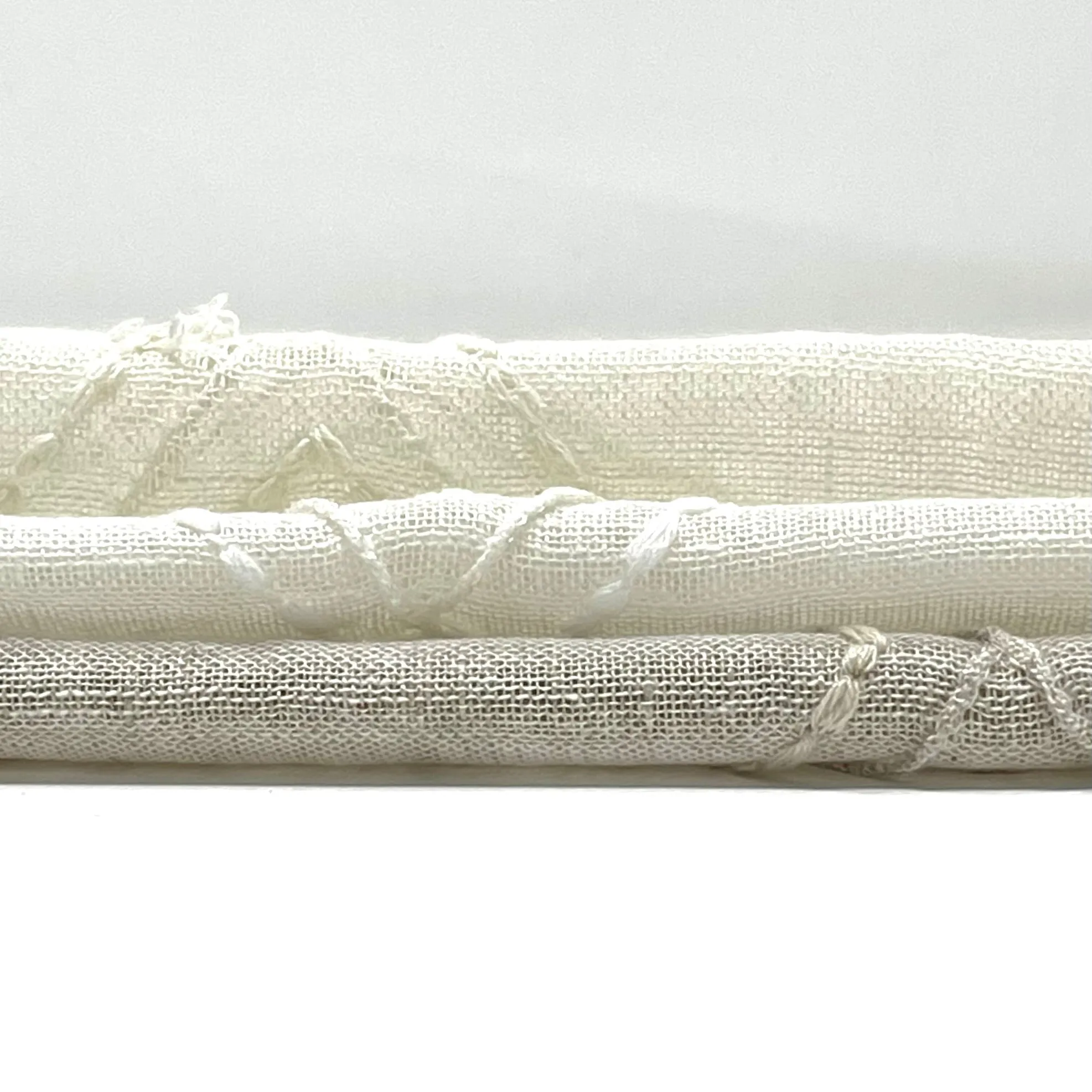 Geometric Blended Linen Fabric By The Yard/CL1078