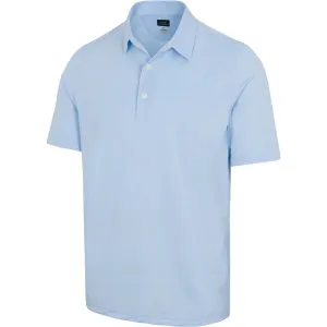 Greg Norman Men's Freedom Micro Stretch Polo - Blue Haze