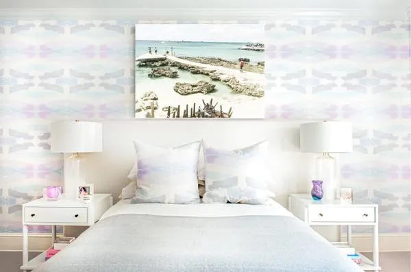 Gustavia Lilac Sky Fabric