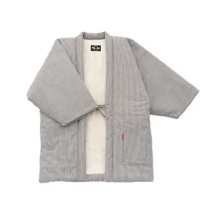 Hanten - Mens Hickory Stripe (Gray, XL)