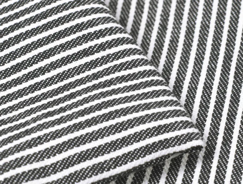 Hanten - Mens Hickory Stripe (Gray, XL)